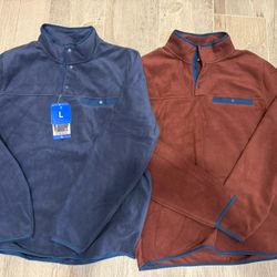 Two New Men’s sweaters- Large