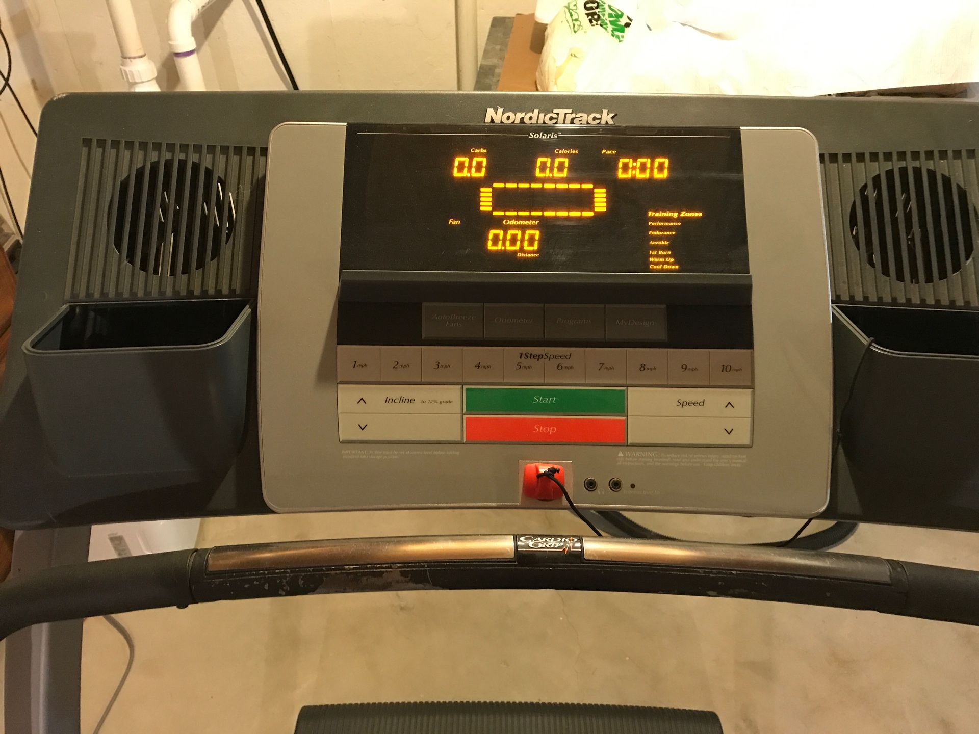 NordicTrack C2050 treadmill