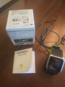 Tom tom golfer GPS watch