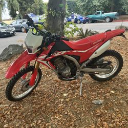 2018 Honda Crf 250l