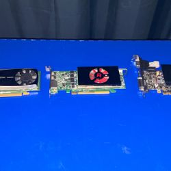 Assorted Graphics Cards (Untested)