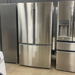 Insignia French door stainless steel refrigerator
