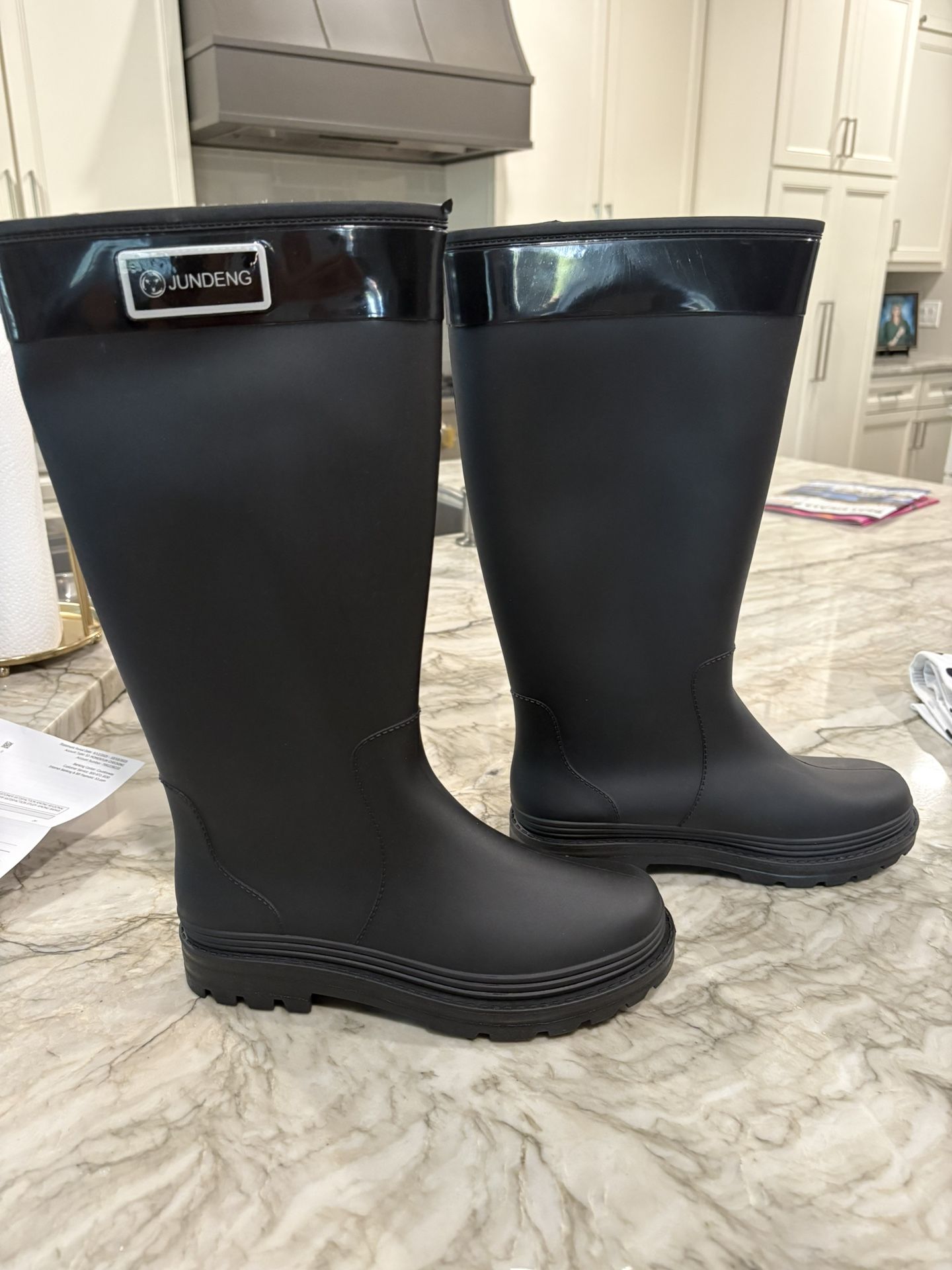 Women’s Black Rain Boots