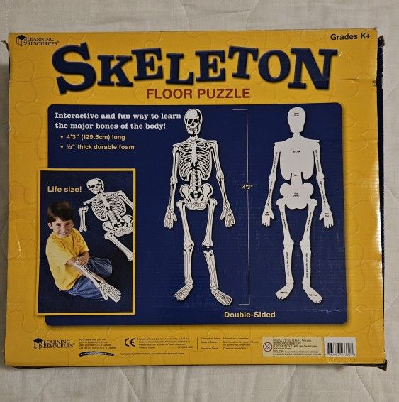 Learning Resources Skeleton Floor Puzzle