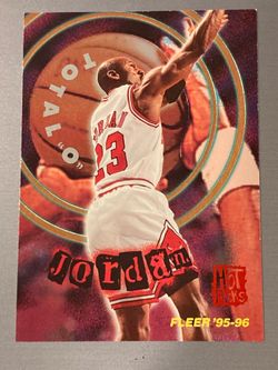 Michael Jordan 1995-96 Fleer Total "O"  insert card
