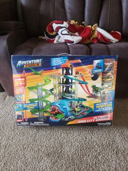 AF Ultimate Dino City Garage