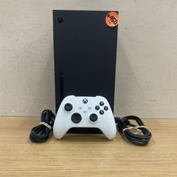 XBOX SERIES X 1TB W/WHITE CONTROLLER & HDMI/POWER CORDS 