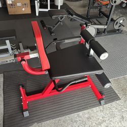 Leg Extension And Curl Machine 