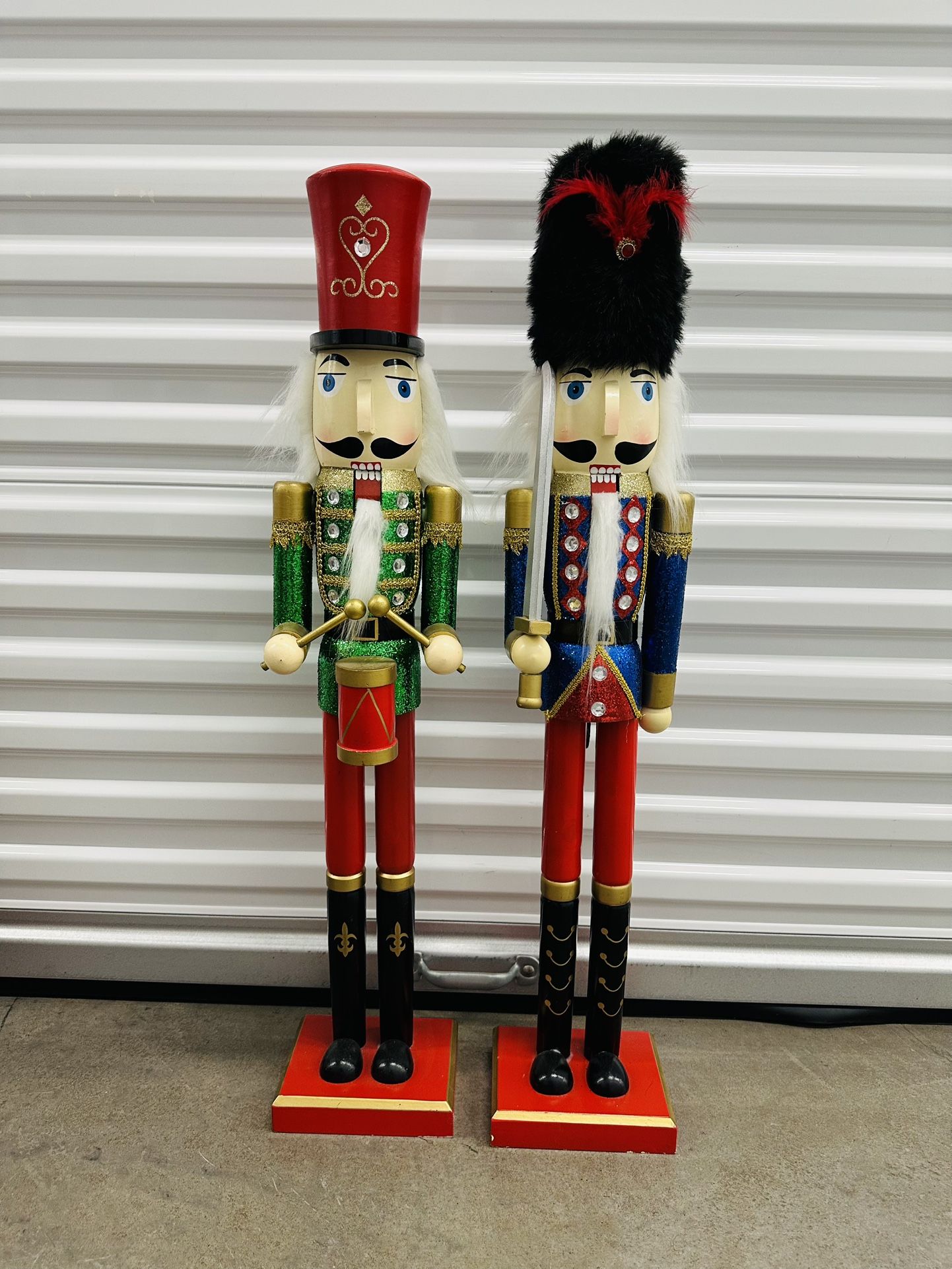 2 Nutcrackers 35.9inches $150 both FIRM “51ave and Glendale “
