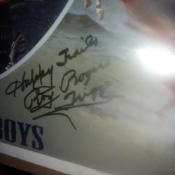 Roy Rogers King Of The Cowboys Poster Hand Signed