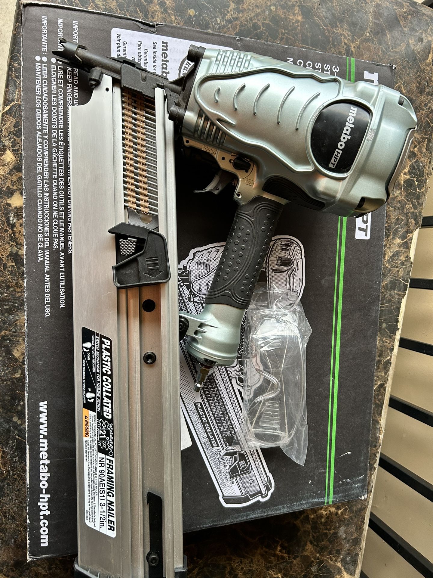 metabo framing nailer 21*