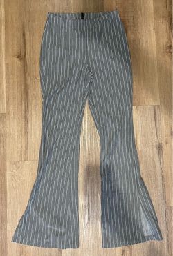H&M Pinstripe Flare Pants