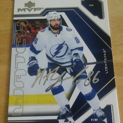 Nikita Kucherov 2021/22 Autographed Upper Deck MVP Watch