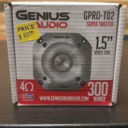 Genius Audio Super Tweeter