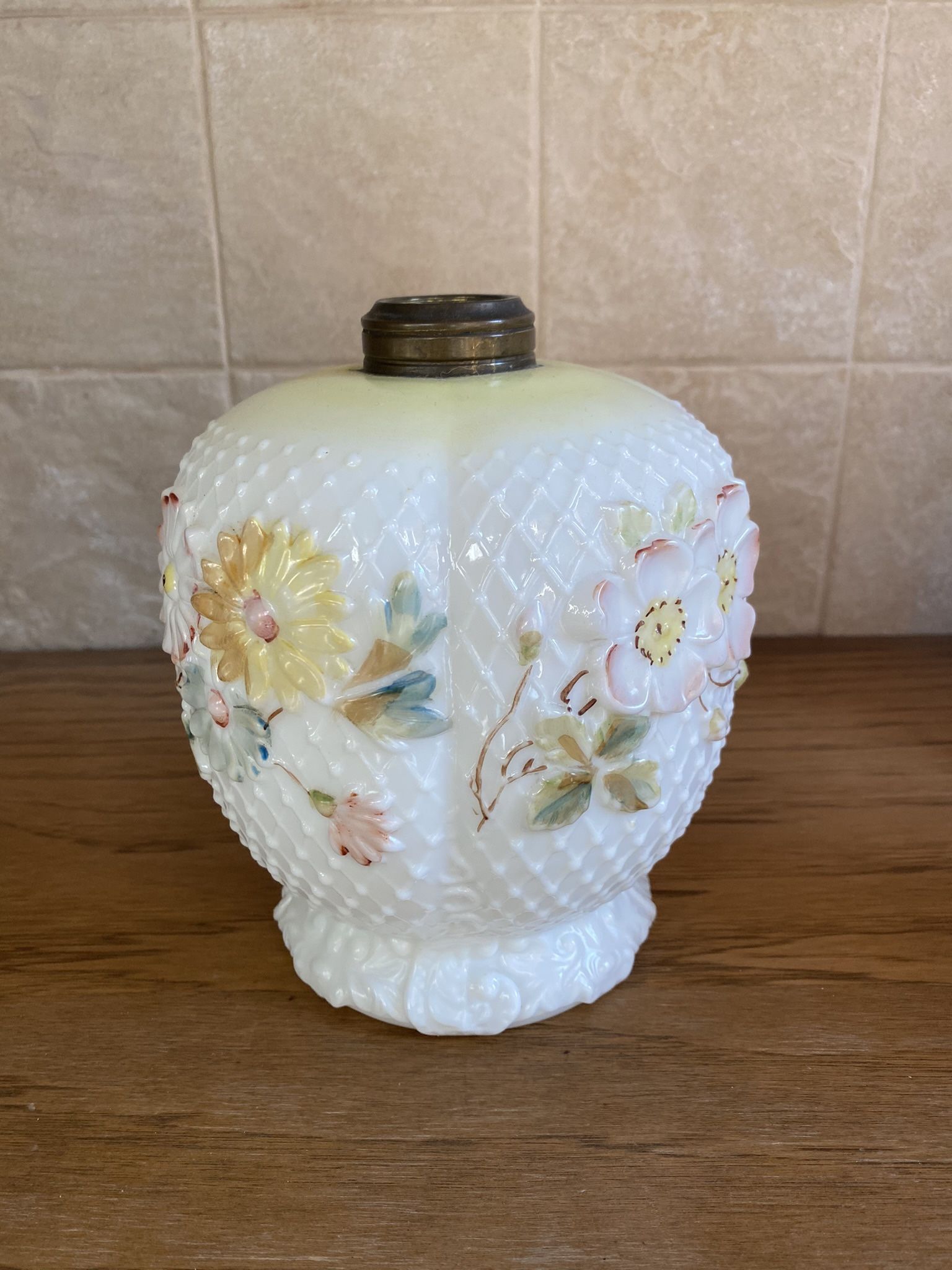 Antique lamp bottom only