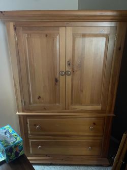 Oak Armoire - $75.00