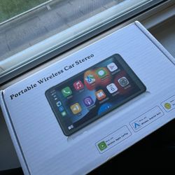 Wireless Car Stereo Compatable with Apple CarPlay and Android 
