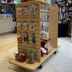 Wooden Movable/Rolling Cart
