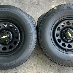 Silverado 17 Inch Chevy Wheels And Tires 