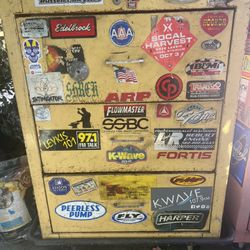 Rolling Metal Toolbox Loaded w/ Hand Tools – Mechanic / Garage Set