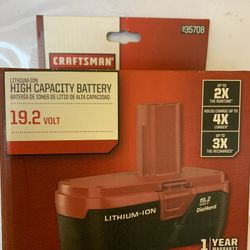 CRAFTSMAN 19.2-Volt 2.6 Amp-Hour Lithium Power Tool Battery