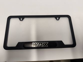 License plate frame Subaru