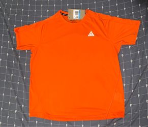 Nike Women's ACG Dri-FIT Short-Sleeve Trail Running Top Orange Size: Medium