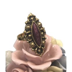 Sarah Coventry ‘Yesterday’ Gold Tone Ring