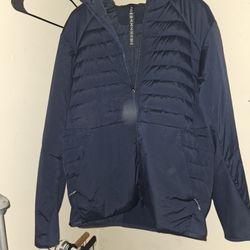 🔥 Lululemon Down For It All Jacket – Navy Blue – Men Size (Lg) – NEW w/Tags 🔥
