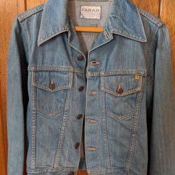 Vintage Mens Late 60 -70s Denim Jacket 