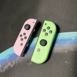 Nintendo Switch Joy Cons Controllers For Nintendo Switch, Pastel Purple/Pastel Green

