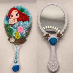 Polymer Clay Embellished Mirrors