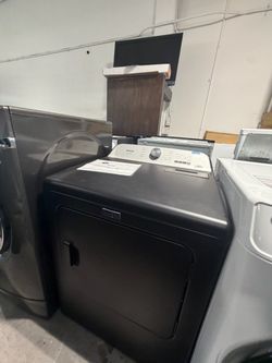 Maytag Front-Load Dryer in Black