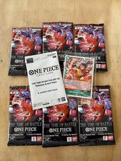 OP16 packs + pre release promo