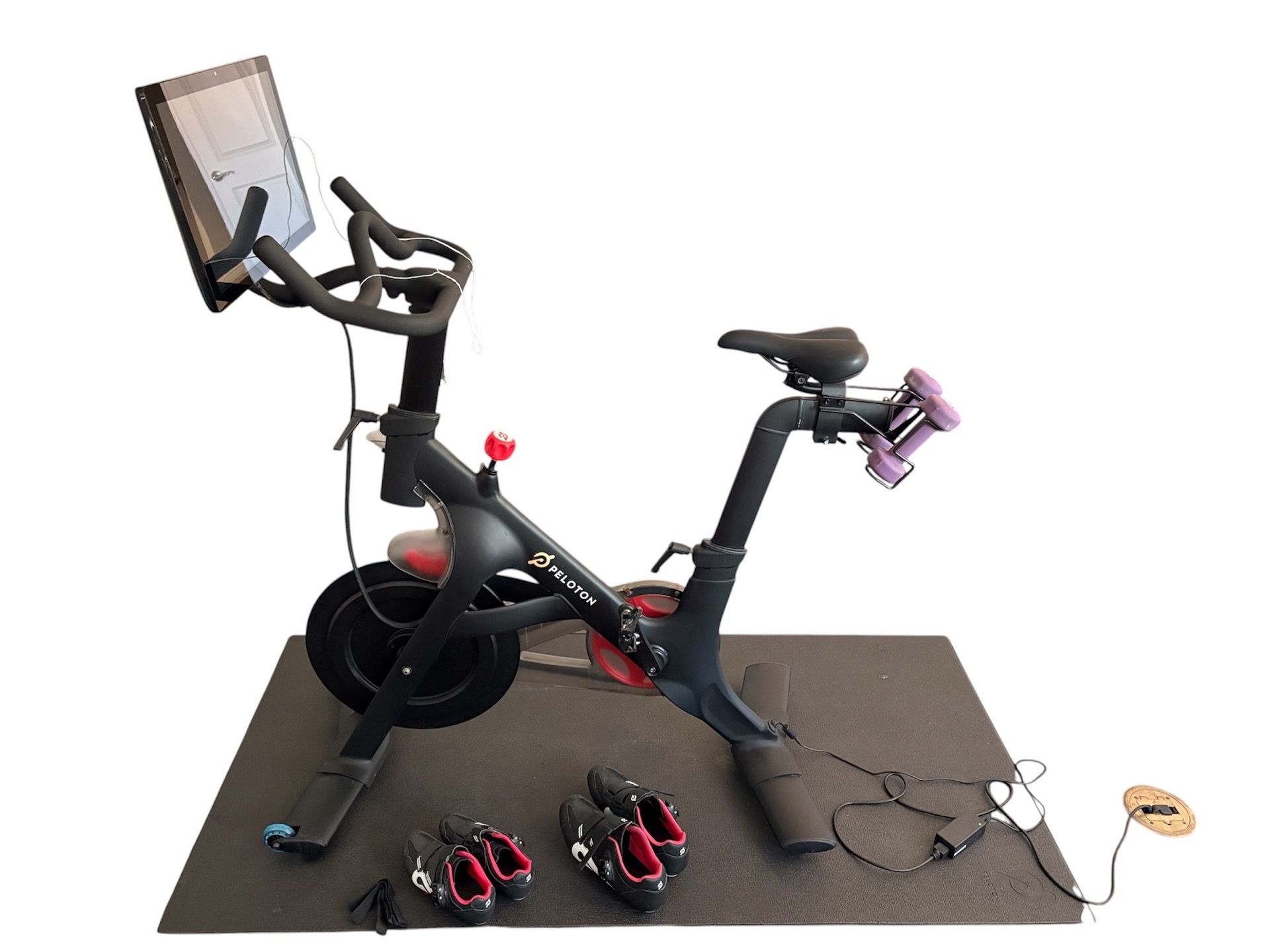 2020 Peloton Original Bike Bundle (Gen 3) – Shoes & Mat Included