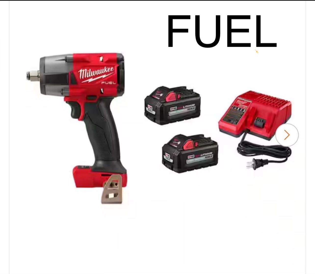 NEW Milwaukee FUEL Impact Wrench Kit - Read description Details