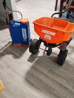 Seed sprayer  and back pack sprayer