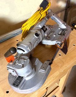 ENSLEY TOOL CO. INC. 🇺🇸 Portable Band Saw; Bandsaw; Metal Cutting Bandsaw Tool; Made In the USA; Brand New 54" M42 Blade; Tools; Milwaukee, Dewalt