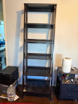 Black Ladder Bookcase