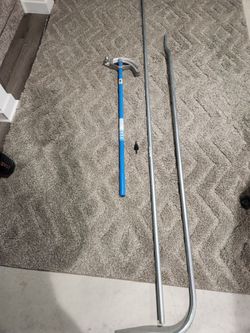 3/4 conduit and ideal bender as well as a conduit end cleaner for impact driver multi tool thing with bit and a box of fittings