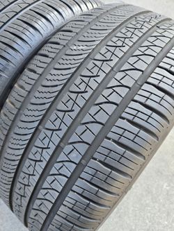 4.  PCS OF TIRES.    PIRELLI P ZERO SIZE 255/40/20.