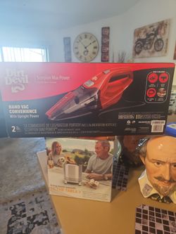 Dirt devil vacuum scorpion, max power.
Handbag cleaning