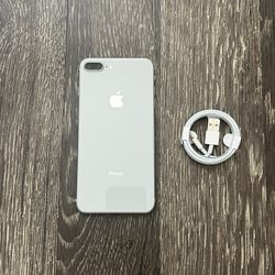 iPhone 8 Plus 256gb Silver UNLOCKED FOR ANY CARRIER!