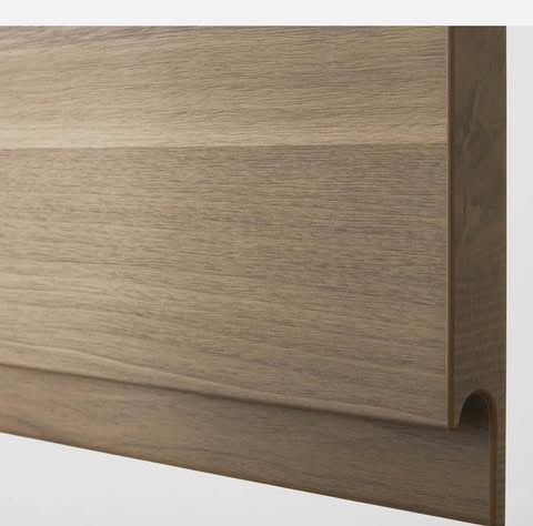 New IKEA Voxtorp Walnut Effect 18x20 Sektion Drawer Front 703.281.17 (quantity 8