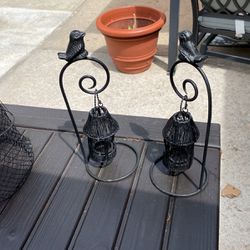 Set Of Two Tea Candle Holders 