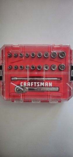 Craftsman 20-Piece Socket Set / Ratchet Set