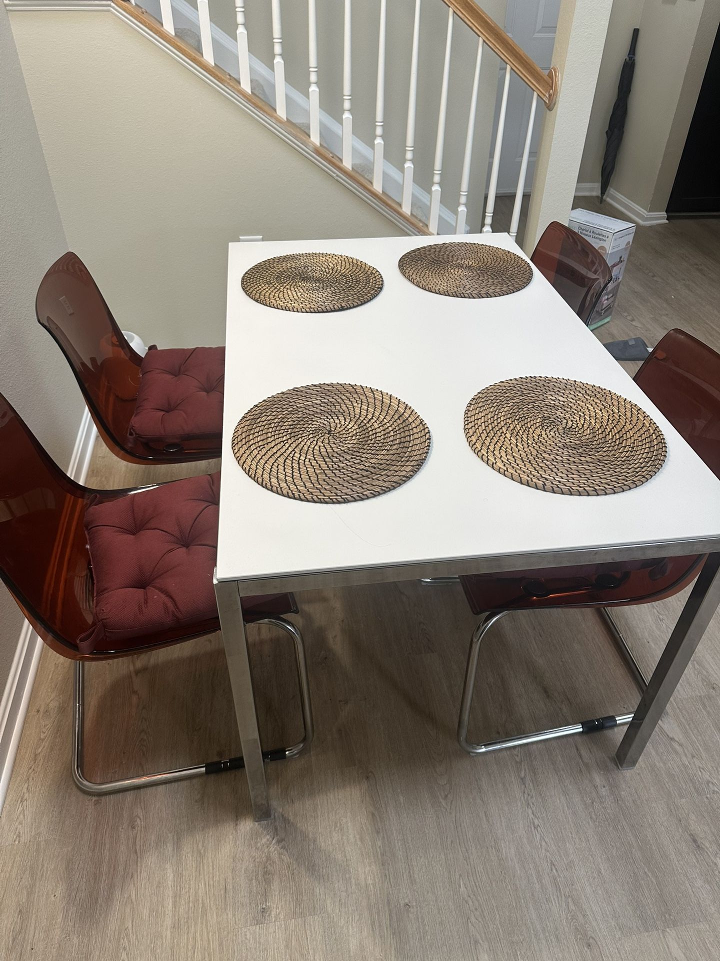 Ikea Dining Table And 4 Chairs