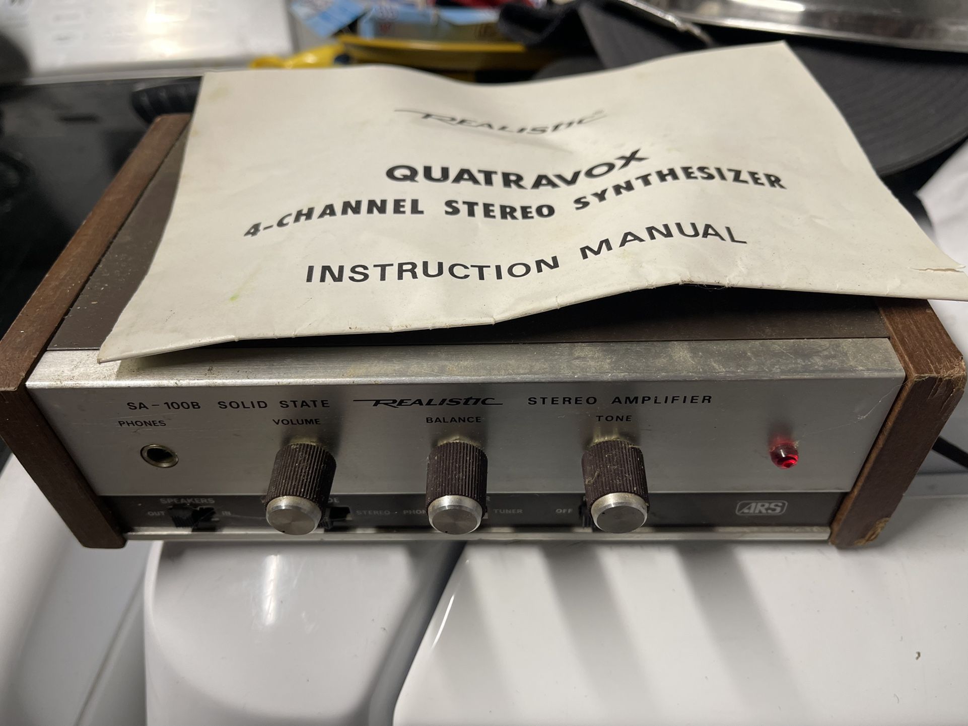 Realistic Quatravox 4 Channel Synthesizer