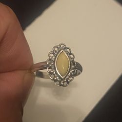 Sterling Silver Gade Ring