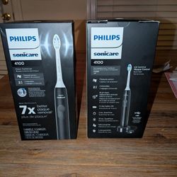 2 New toothbrushes 